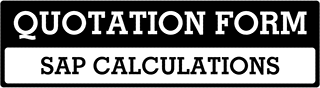 SAP Calculations Quote  For Burton Latimer